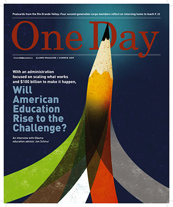 Teach for America Alumni Magazine<p>We print alumni magazines, as well as mail and drop
	       ship to branch offices across the country. </p>